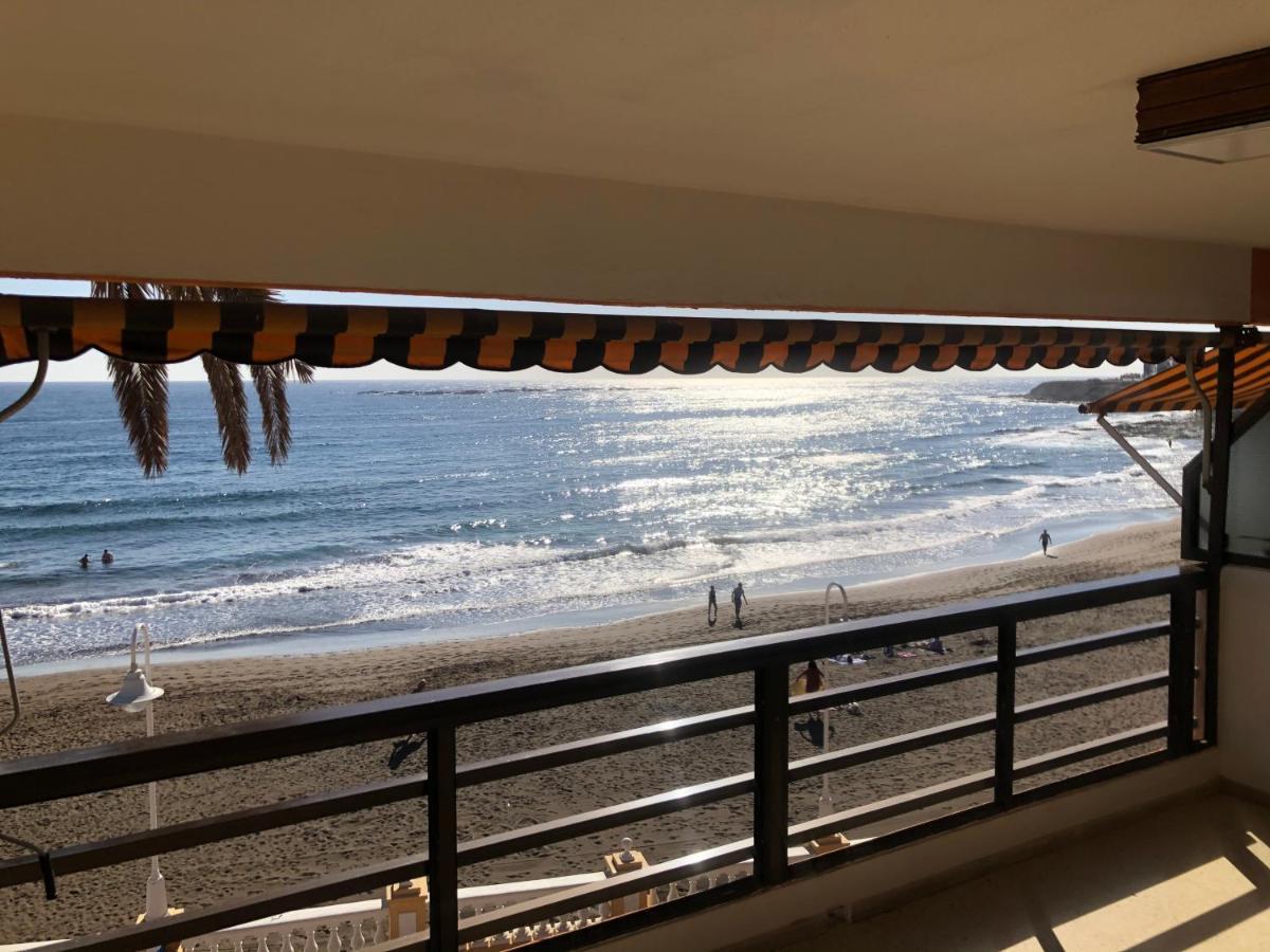 Espectacular En Primera Linea De La Playa Telde Bagian luar foto